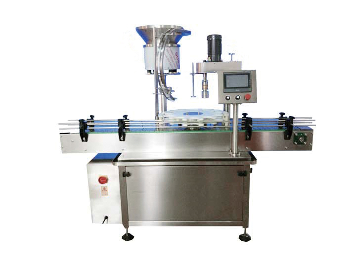 SHX-1C automatic turntable capping machine (scraping type)