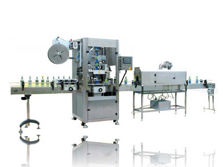 STB-250D automatic heat-shrinkable film labeling machine